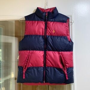 Ralph Lauren puff down reversible vest
